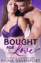 Bought for Love by Fiona Davenport