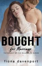 Bought for Marriage by Fiona Davenport