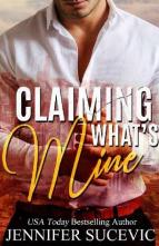 Claiming What’s Mine by Jennifer Sucevic