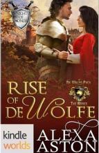 Rise of de Wolfe by Alexa Aston