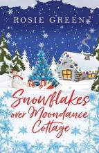 Snowflakes over Moondance Cottage by Rosie Green